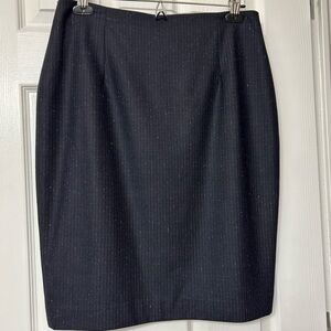 Chic Navy Pencil Skirt